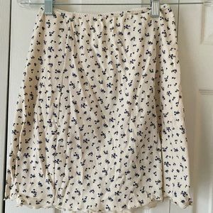 Brandy Melville floral skirt